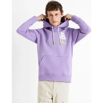 Pánská mikina Pánská mikina Celio Celio fialová 2154623
