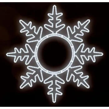 Vánoční osvětlení Polamp POL-0043 - 2D dekorace - Vločka - Ø 150 cm
