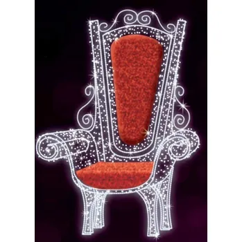 Vánoční světelný řetěz Polamp POL-0991 - 3D dekorace - Trůn - 200 x 100 cm