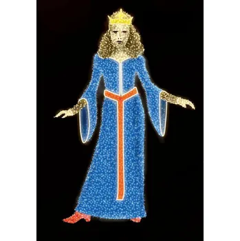 Vánoční osvětlení Polamp POL-2915 - 3D dekorace - Pohádkové postavy - 200 x 130 cm