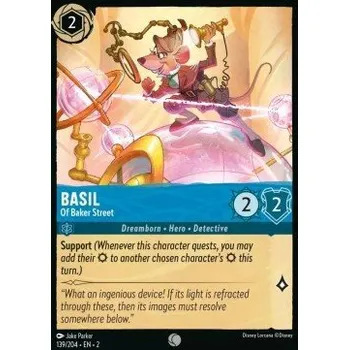 Sběratelská karetní hra ROF 139/204 Basil - Of Baker Street - Rise of the Floodborn Verze: NORMAL