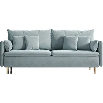 Pohovka Rozkládací pohovka GORDON látka Cloud 91 nohy zlaté