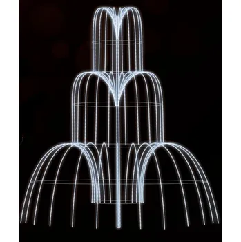 Vánoční osvětlení Polamp POL-1987 - 3D dekorace - Fontána - 400 x 300 cm