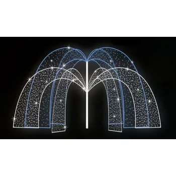 Vánoční osvětlení Polamp POL-1960 - 3D dekorace - Fontána - 300 x 400 cm