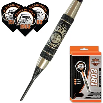 Šipka Dart World Šipky Soft Harley Davidson 1903 Nickle 18g