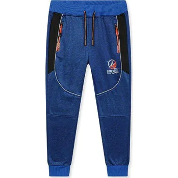 KUGO SOFTSHELLOVÉ ZATEPLENÉ TEPLÁKY GK8651, velikost 134 - 164 Barva: Modrá, Velikost: 152