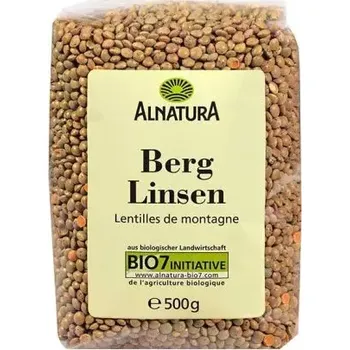 Luštěnina Čočka horská BIO 500 g Alnatura