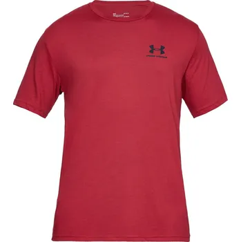 Pánské Tričko Under Armour Barva: Červená, Velikost: XS