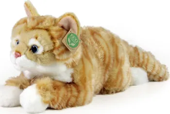 Plyšová hračka Rappa Eco Friendly Mourovatá kočka 42 cm