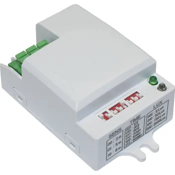 Pohybové čidlo Bemko Pohybové čidlo-mikrovlnné SES74WH 1200W 360° IP20 obdélníkové bílé