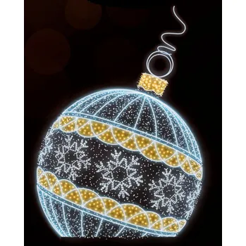 Vánoční osvětlení Polamp POL-2908 - 3D dekorace - Baňka - Ø200cm