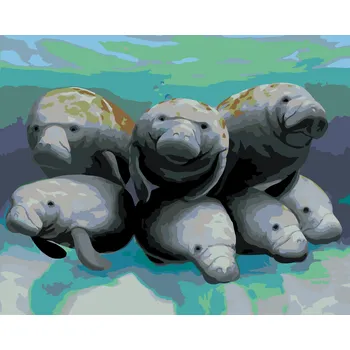 ZUTY Malování podle čísel - SEDM KAPUSTŇÁKŮ (ROBERT JOHNSON) Rozměr: 40x50 cm, Rámování: bez rámu a bez vypnutí plátna