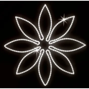 Vánoční světelný řetěz Polamp POL-0091 - 2D dekorace - Rozeta - Ø 100 cm