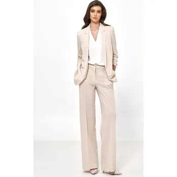 Dámské kalhoty Dámské kalhoty Nife SD77 Nife krémová 2179755