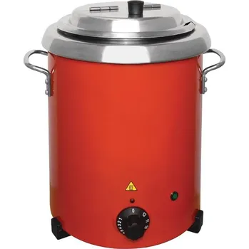 Polévková mísa Buffalo červená várnice - kotlík na polévku