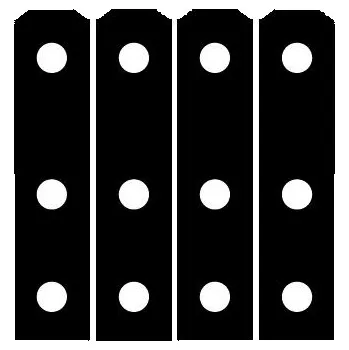 Rozvaděč FAMATEL UCHYT PRO VNEJSI ZA00 pro skrine RUBBE ZA00