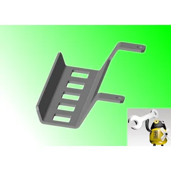 Krbová kamna ROMOTOP zábrana proti vypadávání uhlíku z kamen TALA - šedá