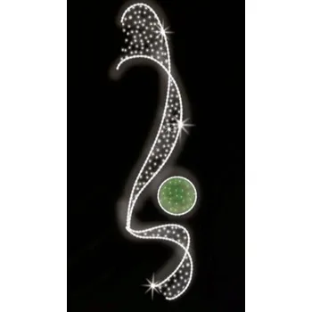 Vánoční osvětlení Polamp POL-0264M - 2D dekorace - Ozdoba sloupů - 200 x 40 cm