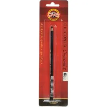 Křída suchá černá, uhel černý v tužce Koh-i-noor 8810