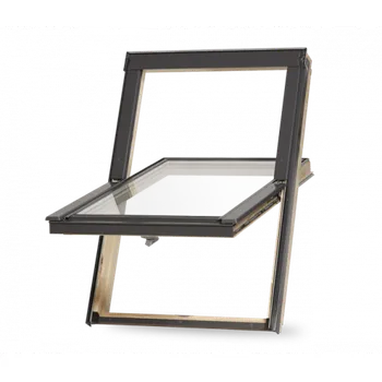 Okno Dřevěné střešní okno BALIO s lemováním rozměr: 55x78 cm + prodloužená záruka 10 let + skutečně skladem