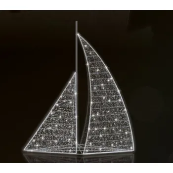 Vánoční osvětlení Polamp POL-2986-2 - 3D dekorace - Plachta - 600 x 500 cm