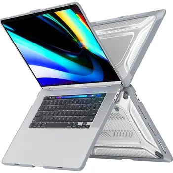 Klávesnice pro tablet Obal / kryt + kryt klávesnice + záslepky pro Apple MacBook Pro 16" (A2141) - plastový - černý
