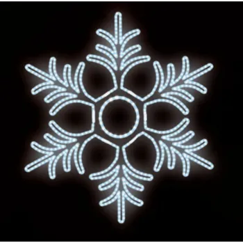 Vánoční světelný řetěz Polamp POL-0035 - 2D dekorace - Vločka - Ø300cm