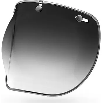 Helma na motorku BELL plexi CUSTOM 500 Bubble DLX smoke gradient