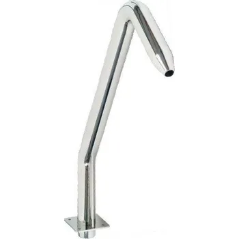 VÁGNER POOL Chrlič - Saxofon D 25 mm, nerez, připojení 63 mm, povrch lesklý vp-7709