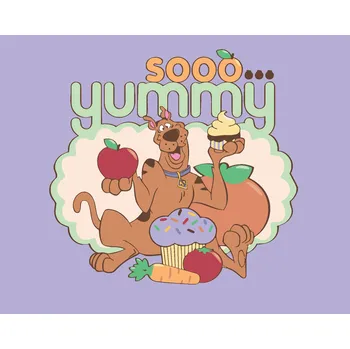 ZUTY Malování podle čísel - SCOOBY S MUFFINEM (SCOOBY DOO) Rozměr: 40x50 cm, Rámování: vypnuté plátno na rám