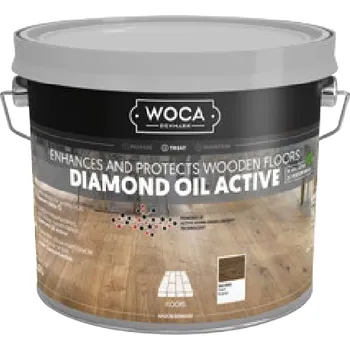 Olej na dřevo Woca olej na dřevěné podlahy Diamond Active – přírodní 2,5 l