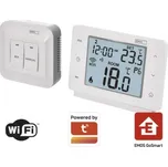 EMOS P56211 Go Smart bezdrátový pokojový WiFi termostat + sada - Trio LED žárovka 2x10W | E27 | 3000K | 806lm