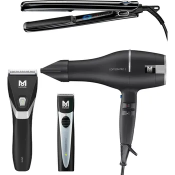 Strojek na vlasy MOSER Ultimate Salon Set (Kuno + Chromini 2 + Edition Pro 2 + Ceraline)