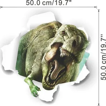 Samolepící dekorace Samolepka na zeď | 3D dekorace na zeď, dinosauři - Dinosaur 4