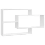 Nástěnné police z dřevotřísky 104 x 20…