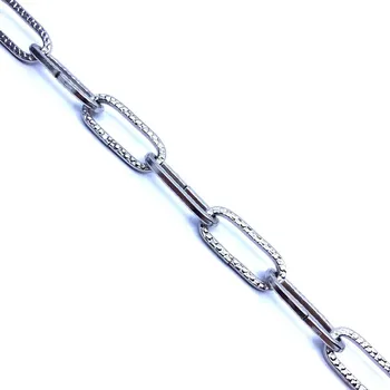 Řetěz POSAMO Řetěz ozdobný tepaný poniklovaný 2mm 1625/2,0/01 2,0mm