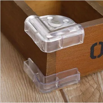 Dětská zábrana Bezpečnostní ochrana rohů stolu průhledná - 4 ks - B