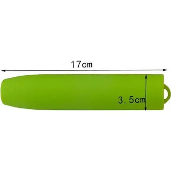 Pánev Vychytávka na vaření | silikonový držák na pánev - zelený válec