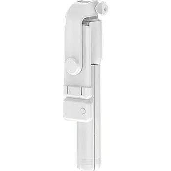 Selfie tyč Selfie tyč - selfie stick - teleskopická s bluetooth - Bílý