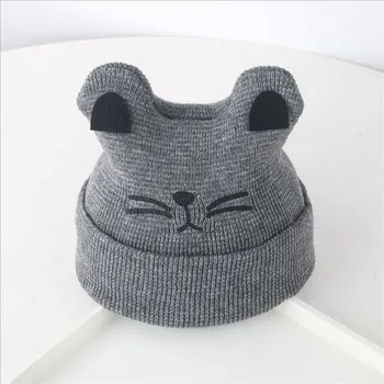 Čepice Dětská čepice | čepice pro batolata s oušky - A03,Univerzální