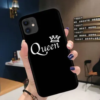 Pouzdro na mobilní telefon Obal na iPhone | silikonový obal na iPhone - bílá malovaná Queen,XS Max