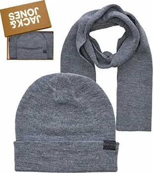 Čepice JACK & JONES Jacjolly 12163827 Grey Melange