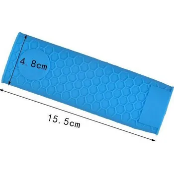 Vychytávka na vaření | silikonový držák na pánev - Modrá