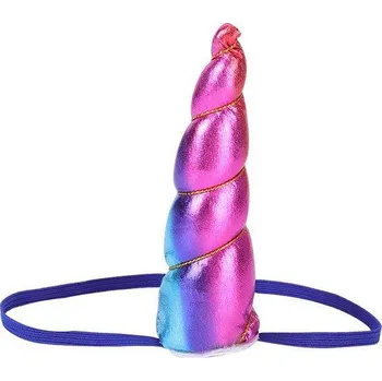 Karnevalový kostým Karnevalový kostým | čelenka jednorožec - Duhová