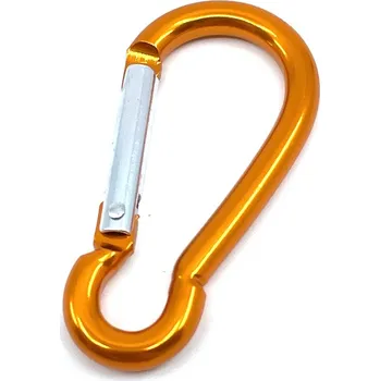 karabina EU SELECT Karabina hliníková - oranžová 5mm 5x50 mm