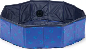bazén pro psa Karlie Bazén pro psy 160 x 30 cm modrý/černý