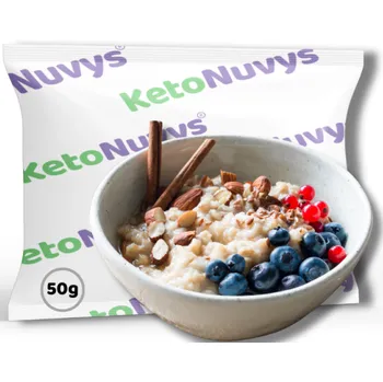 Keto dieta KetoNuvys Keto proteinová rýžová kaše 50 g čokoládová