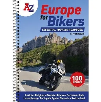 Cizojazyčná kniha -Z Europe for Bikers - Weir, Simon a Array