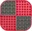 LickiMat Slomo Lízací podložka 20 x 20 cm, červená