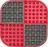 LickiMat Slomo Lízací podložka 20 x 20 cm, červená